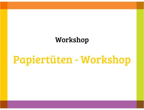 Workshop: Papiertüten-Workshop